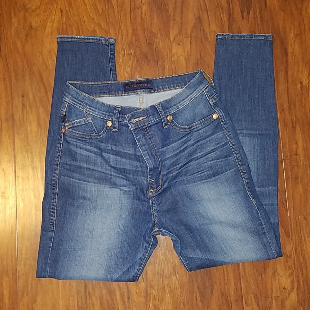 High Waist Rock & Republic Jeans